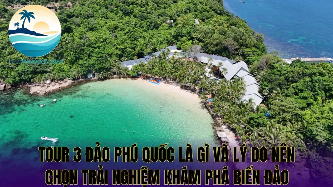 Tour 3 đảo Phú Quốc là gì và lý do nên chọn trải nghiệm khám phá biển đảo