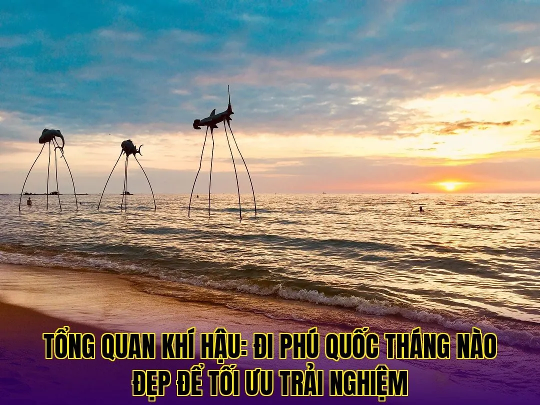Tổng quan khí hậu: Đi Phú Quốc tháng nào đẹp để tối ưu trải nghiệm